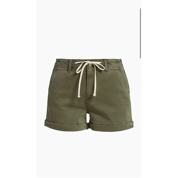 Paige Christy Utility Drawstring Shorts Size 24 - Picture 3 of 15